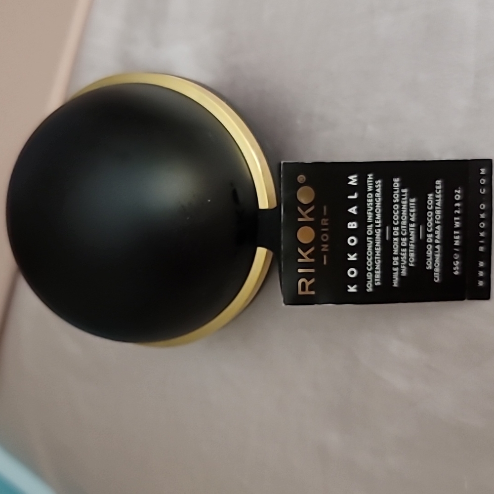 Rikoko Noir Kokobalm, Luxury Hair Care, Matured Coconut Oil, Tames Frizz, Cures